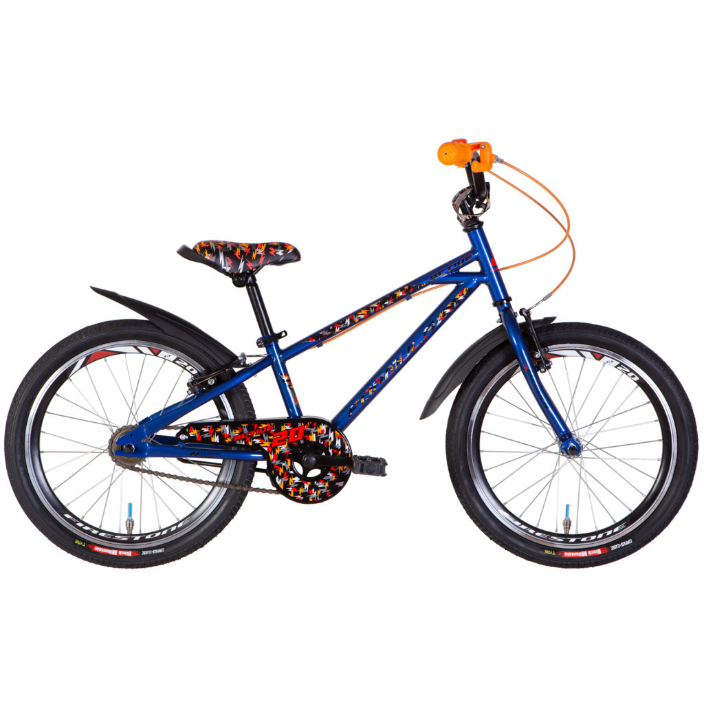 Велосипед Formula Active Vbr 20" 10" St 2024 Синій (OPS-FRK-20-205) - зображення 1