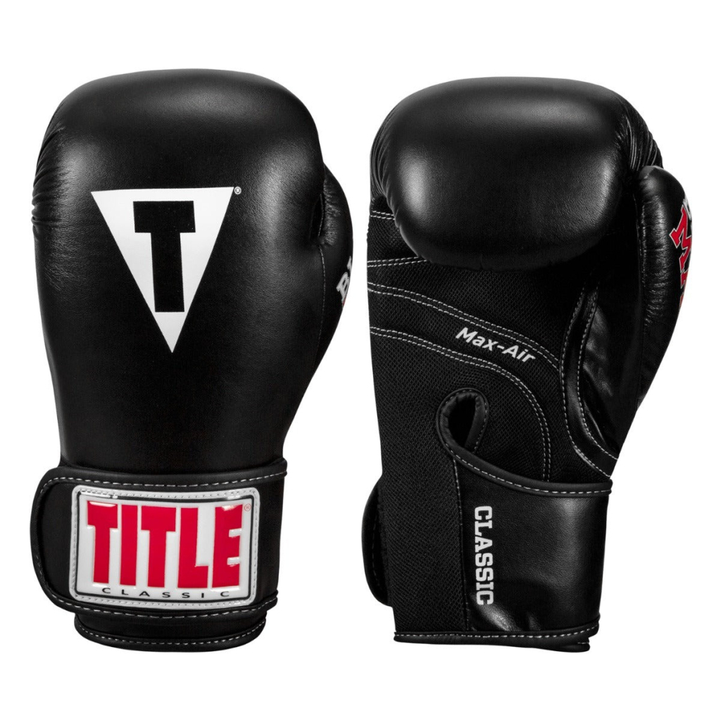 Боксерські рукавички Title Classic Black Max Black 14 oz (CBMBG2 14 BK) - зображення 5