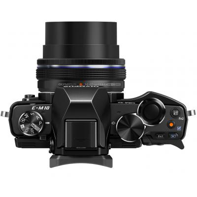 Цифровий фотоапарат Olympus E-M10 Pancake Zoom 14-42 mm Kit black (V207023BE000) - зображення 7