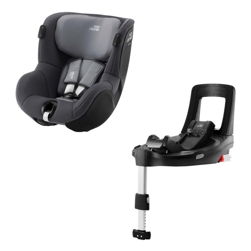 Автокрісло Britax-Romer Dualfix isense Midnight Grey з платформою (2000035113) - зображення 1