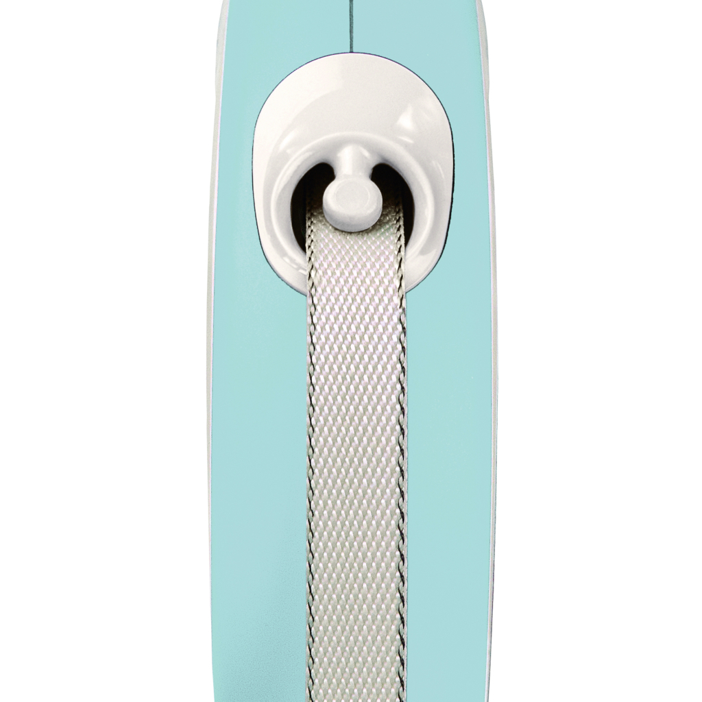 Повідець для собак Flexi New Comfort М стрічка 5 м (блакитний) (4000498043615) - зображення 2