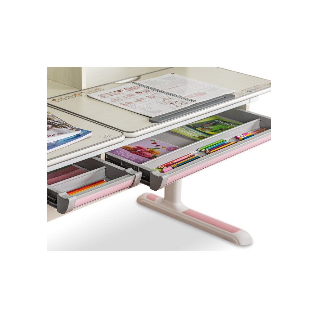 Парта з кріслом Mealux Winnipeg MG/BL + Omega KBL (BD-630 MG/BL+Y-220 KBL) - изображение 7