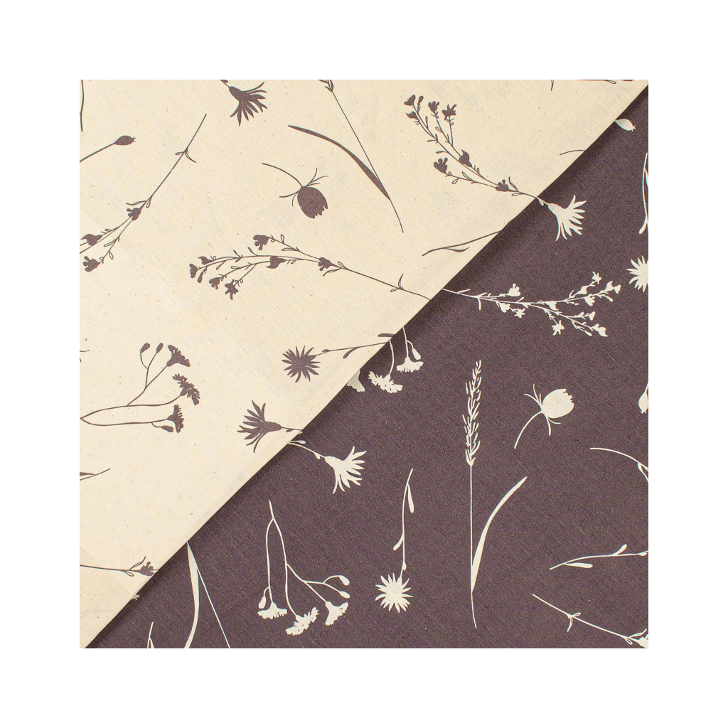 Постільна білизна Home Line Волошки темно-ліловий, бязь, полуторний (184227) - зображення 3