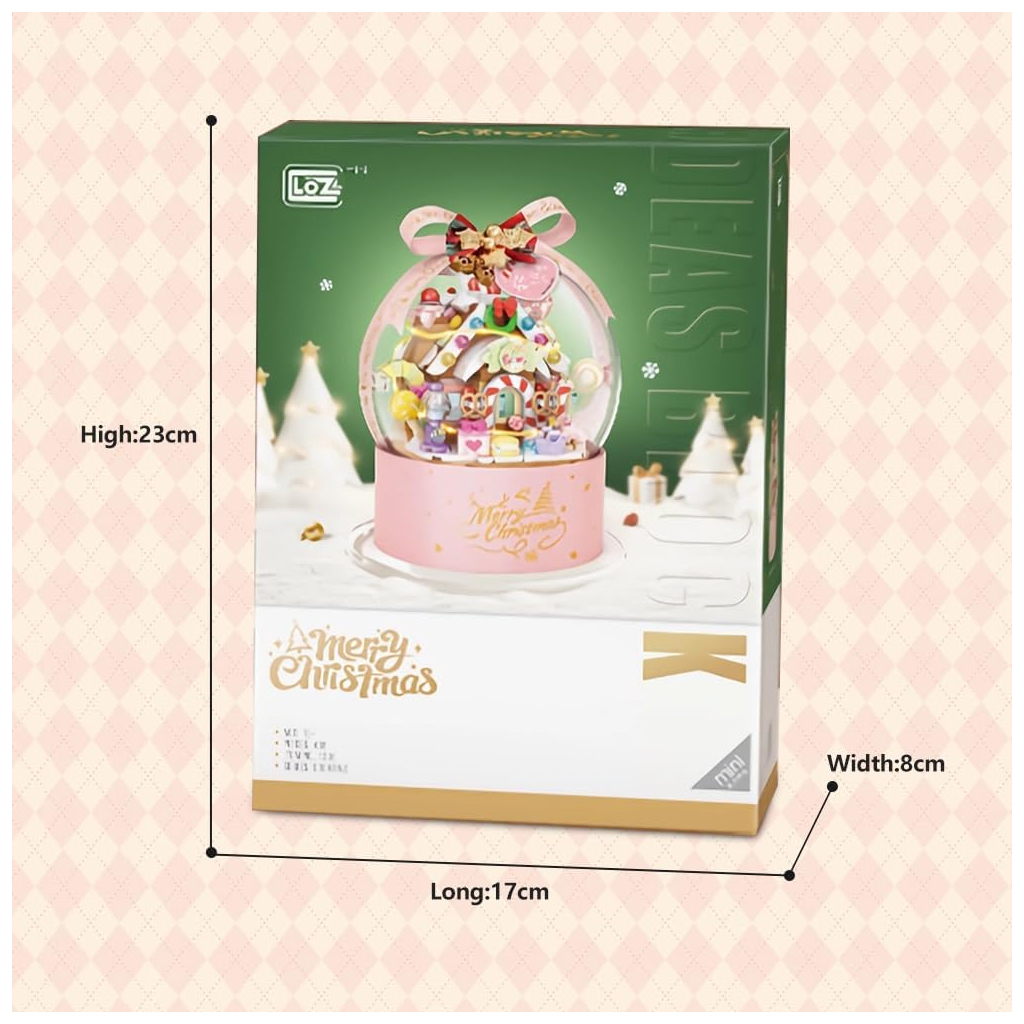 Конструктор LOZ mini Цукерковий будиночок без фігурок (1305) - зображення 4