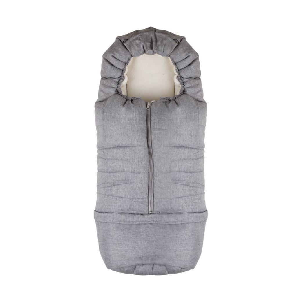 Зимовий конверт Nuvita CARRYON меланжевий сірий (NV9845CARRYONMELANGEGR) - зображення 1