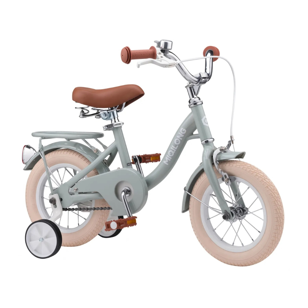 Дитячий велосипед Miqilong LS 12" оливковий (RBB-LS12-OLIVE) - изображение 4