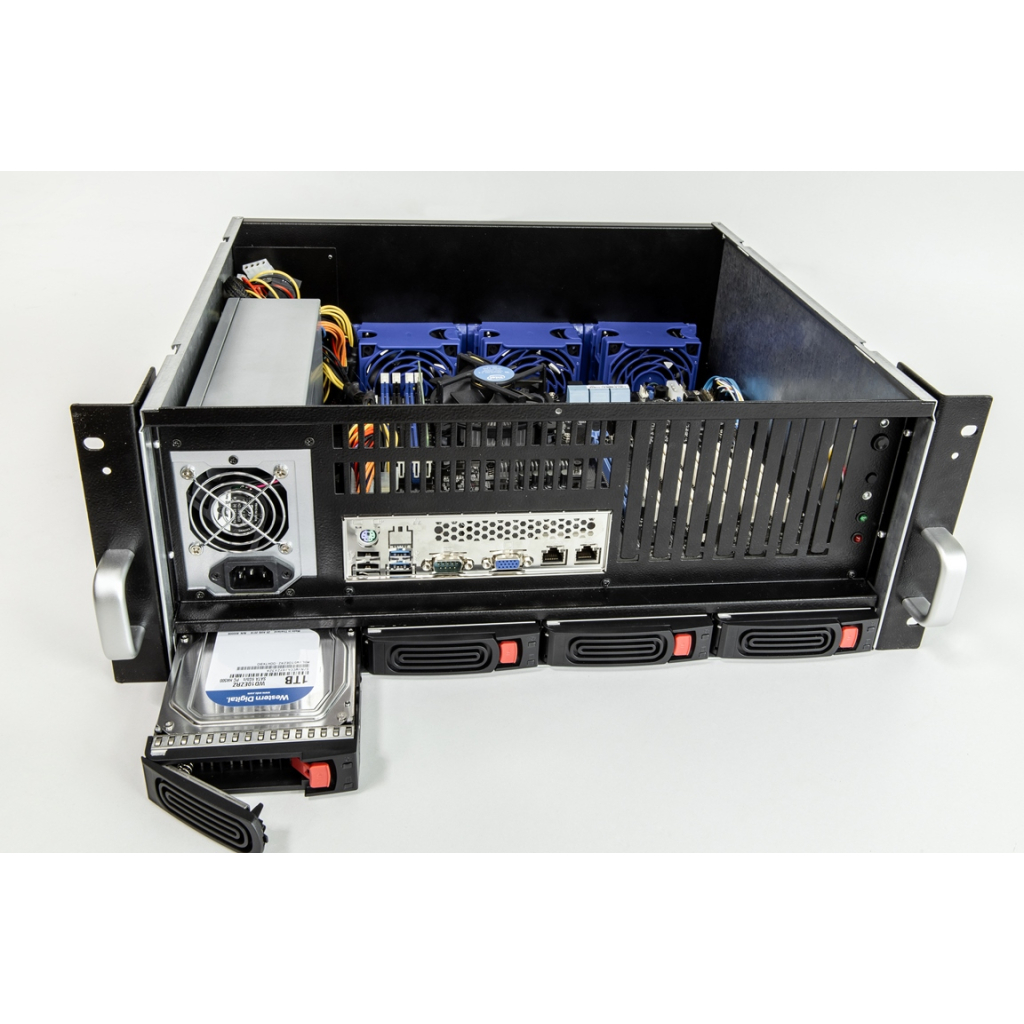 Корпус до сервера CSV 4U-FP-4HS (Hot Swap 4х3,5") (4U-FP) - зображення 3