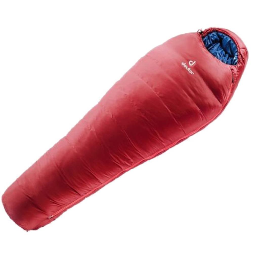 Спальний мішок Deuter Orbit -5 Left Cranberry-Steel (3701618 5316 1) - зображення 1