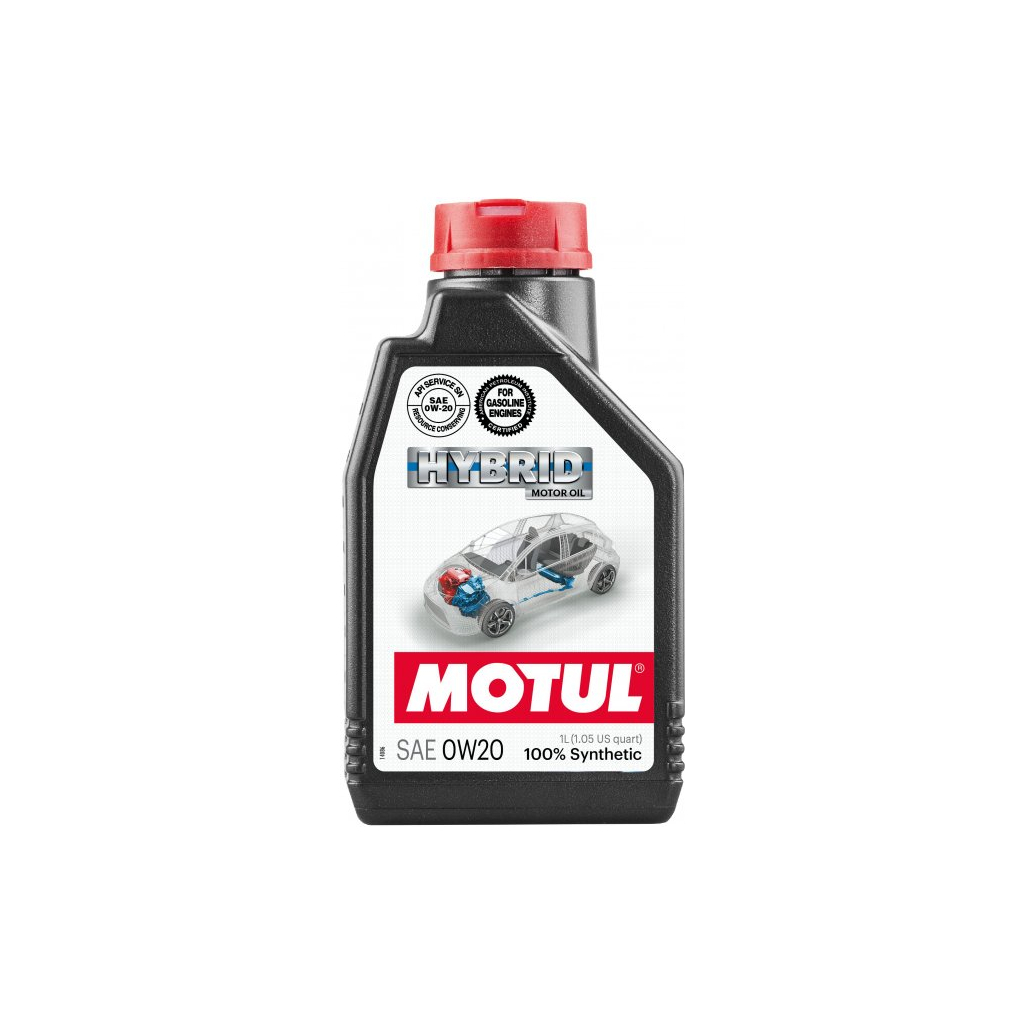 Моторна олива MOTUL Hybrid 0W12 1л (333301) - изображение 1