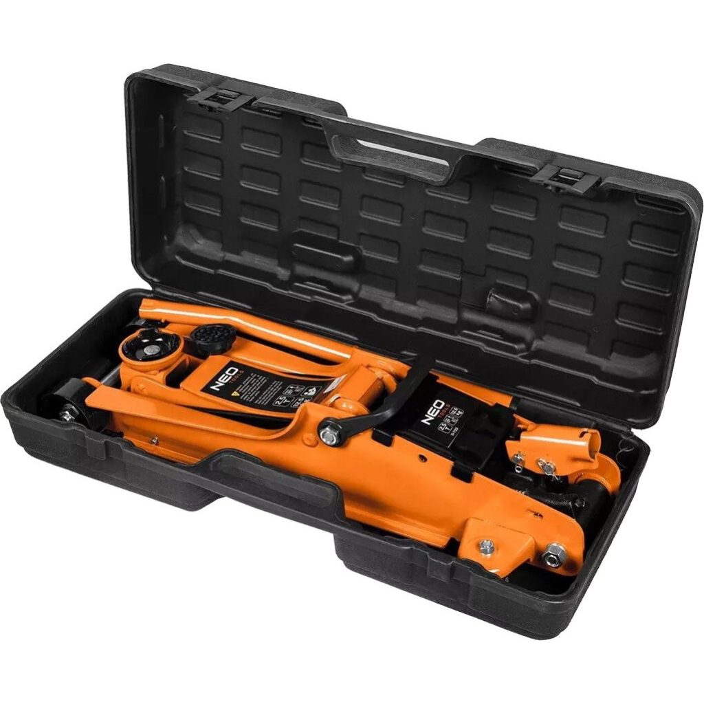 Домкрат Neo Tools гідравлічний, підкатний, 2.5т, 85-385мм (11-733) - зображення 9
