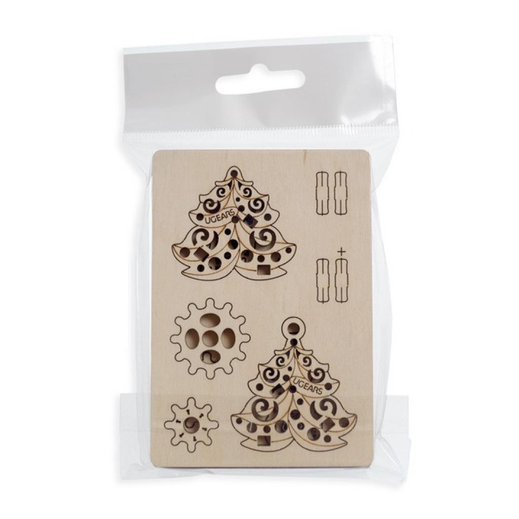 Збірна модель Ugears механічний Фіджет Новорічна магія (70043) - зображення 3