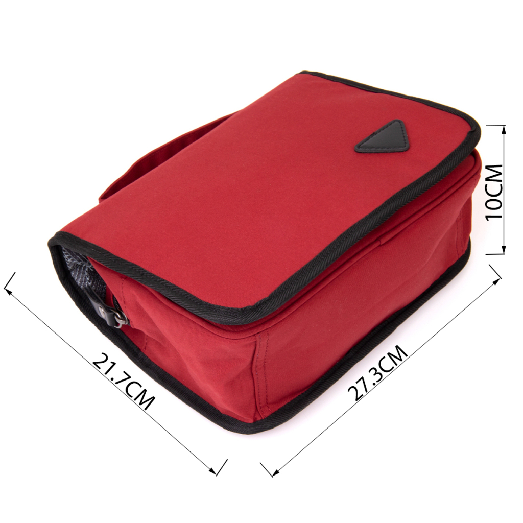 Несесер Vintage Текстильна органайзер Малинова (20658) - зображення 3