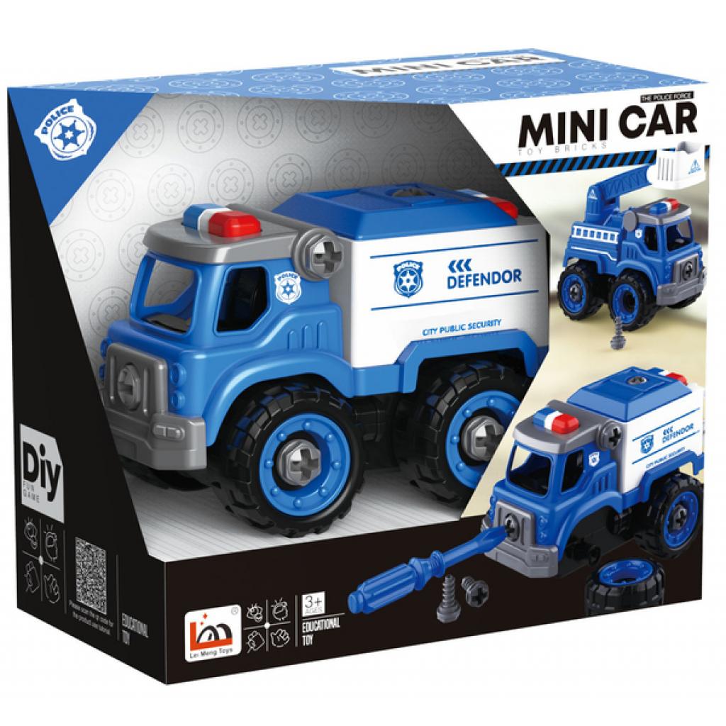Конструктор Diy Spatial Creativity Поліцейська машина (CJ-1614174) - зображення 5