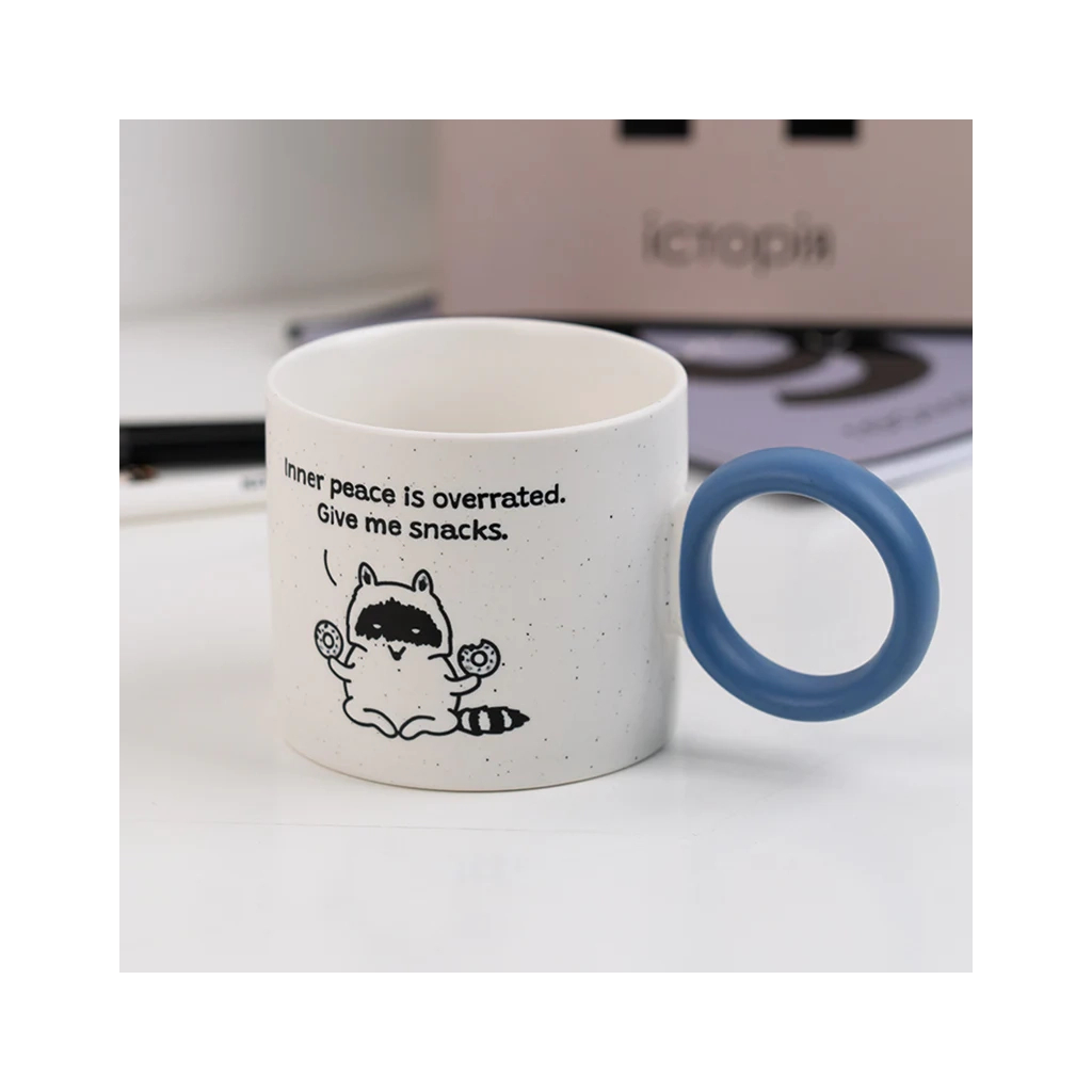 Чашка Kite 370 мл Donut racoon (K25-220-2) - зображення 5