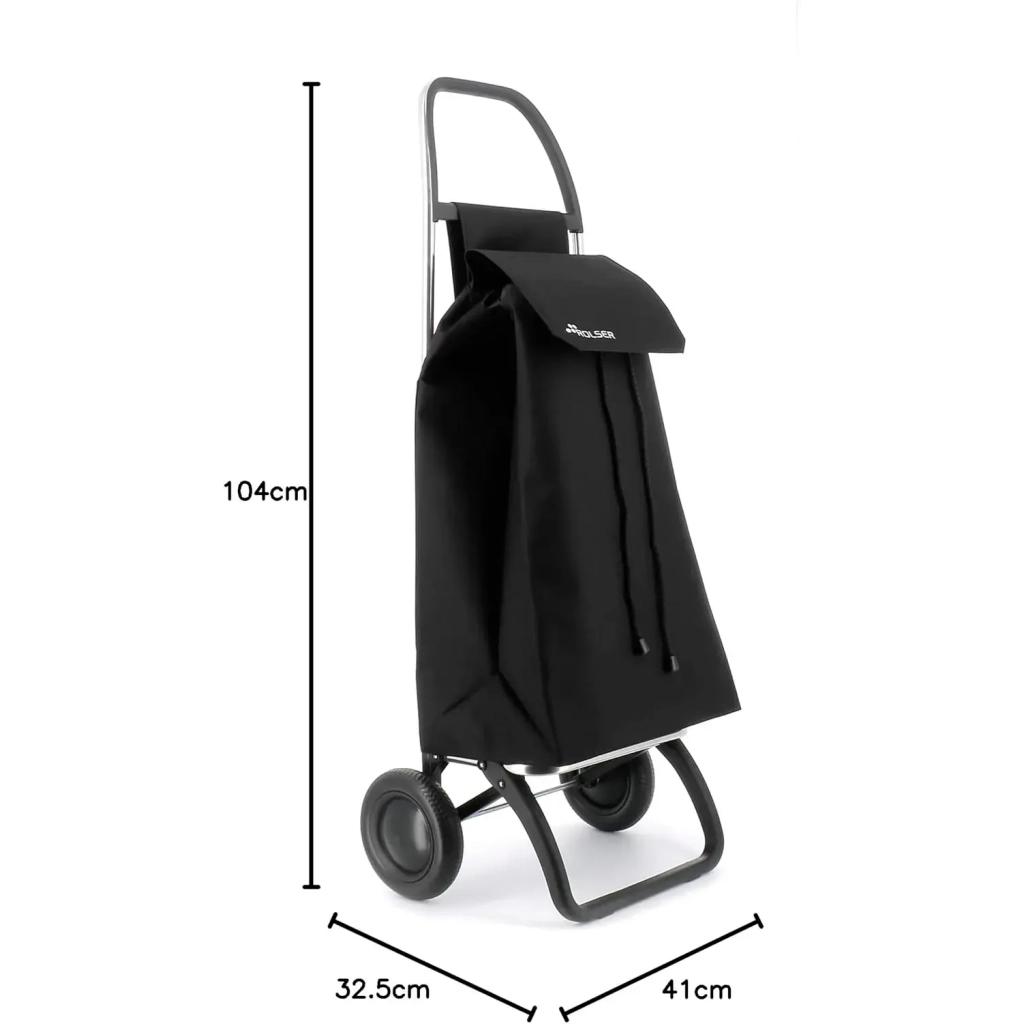 Сумка-візок Rolser Saquet LN 2 Negro (SAQ055-1023) (931442) - зображення 6