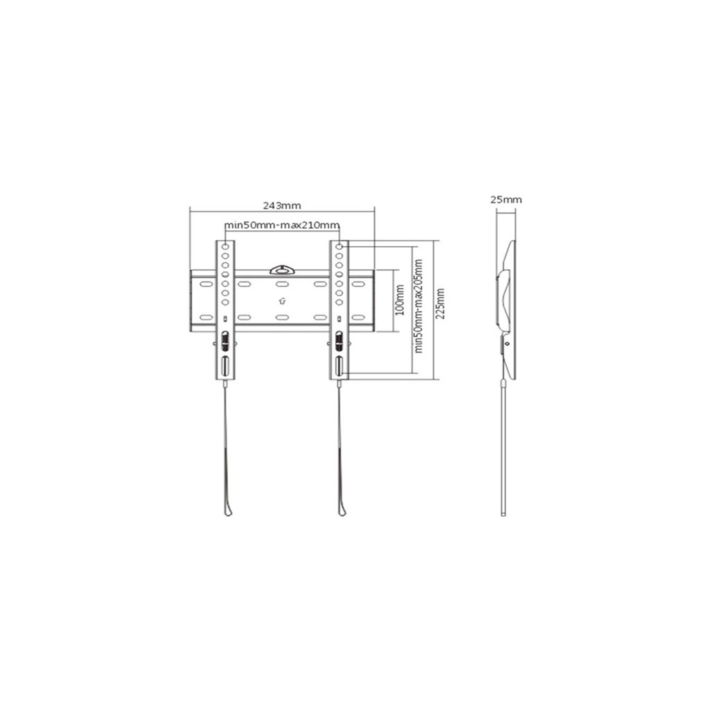 Кронштейн Gembird WM-42F-01 - зображення 2