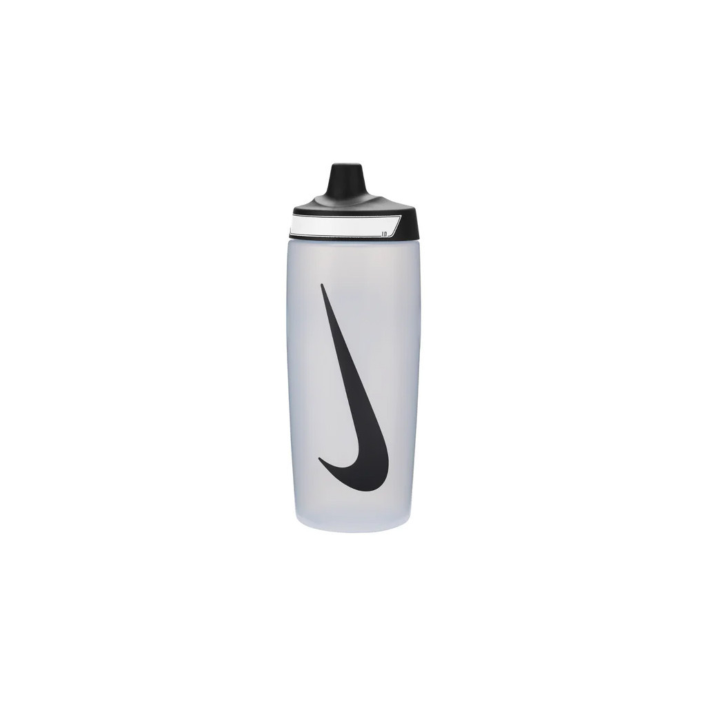 Пляшка для води Nike Refuel Bottle 18 OZ білий, чорний 532 мл N.100.7665.125.18 (887791745088) - зображення 1