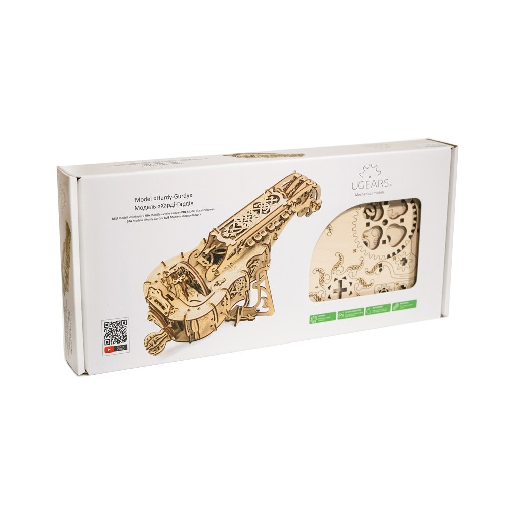 Збірна модель Ugears механічний Харді-Гарді (70030) - зображення 5