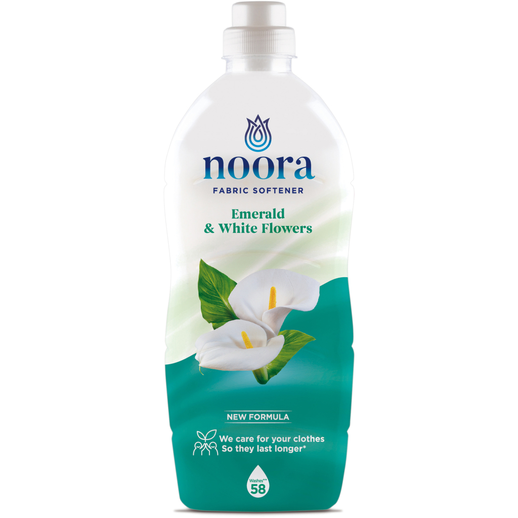 Кондиціонер для білизни Noora White Flowers 928 мл (8435495820130) - изображение 1