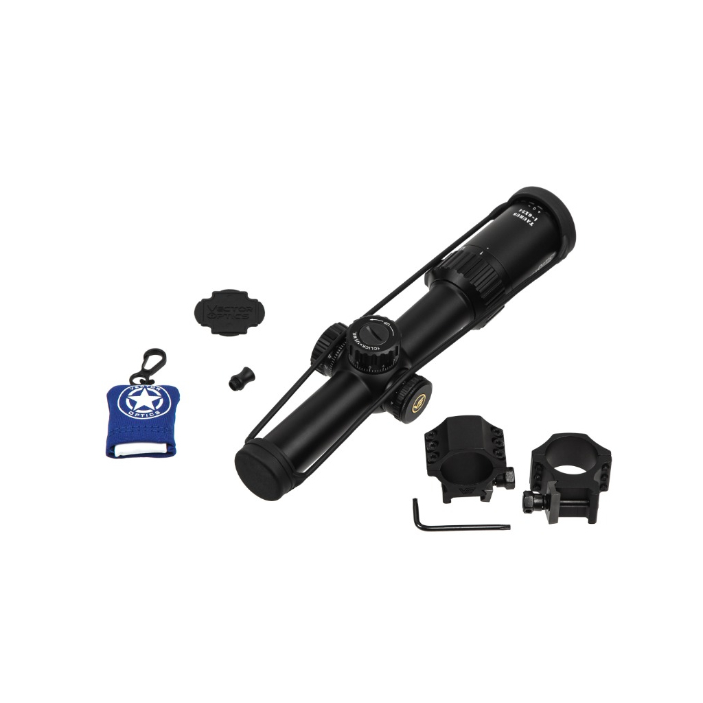 Оптичний приціл Vector Optics Taurus 1-6x24 illum (30mm) FFP (SCFF-27) - зображення 7