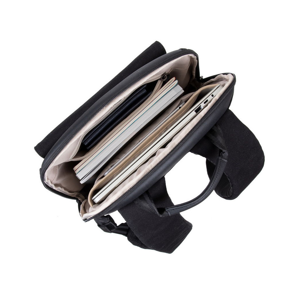 Рюкзак для ноутбука RivaCase 14" 8524 Cardiff, Black (8524Black) - зображення 7