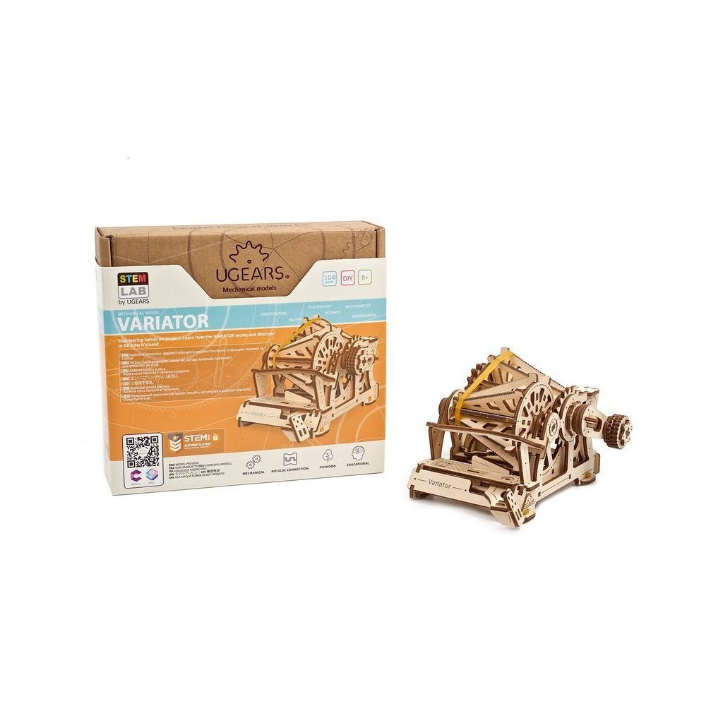 Конструктор Ugears Варіатор (70147) - зображення 9