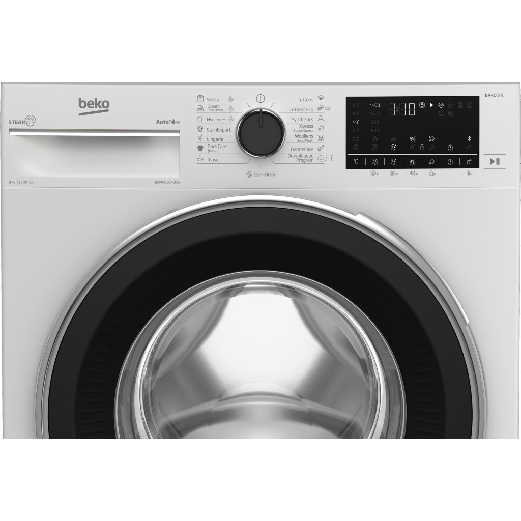 Пральна машина Beko B5WFU58436W - зображення 4