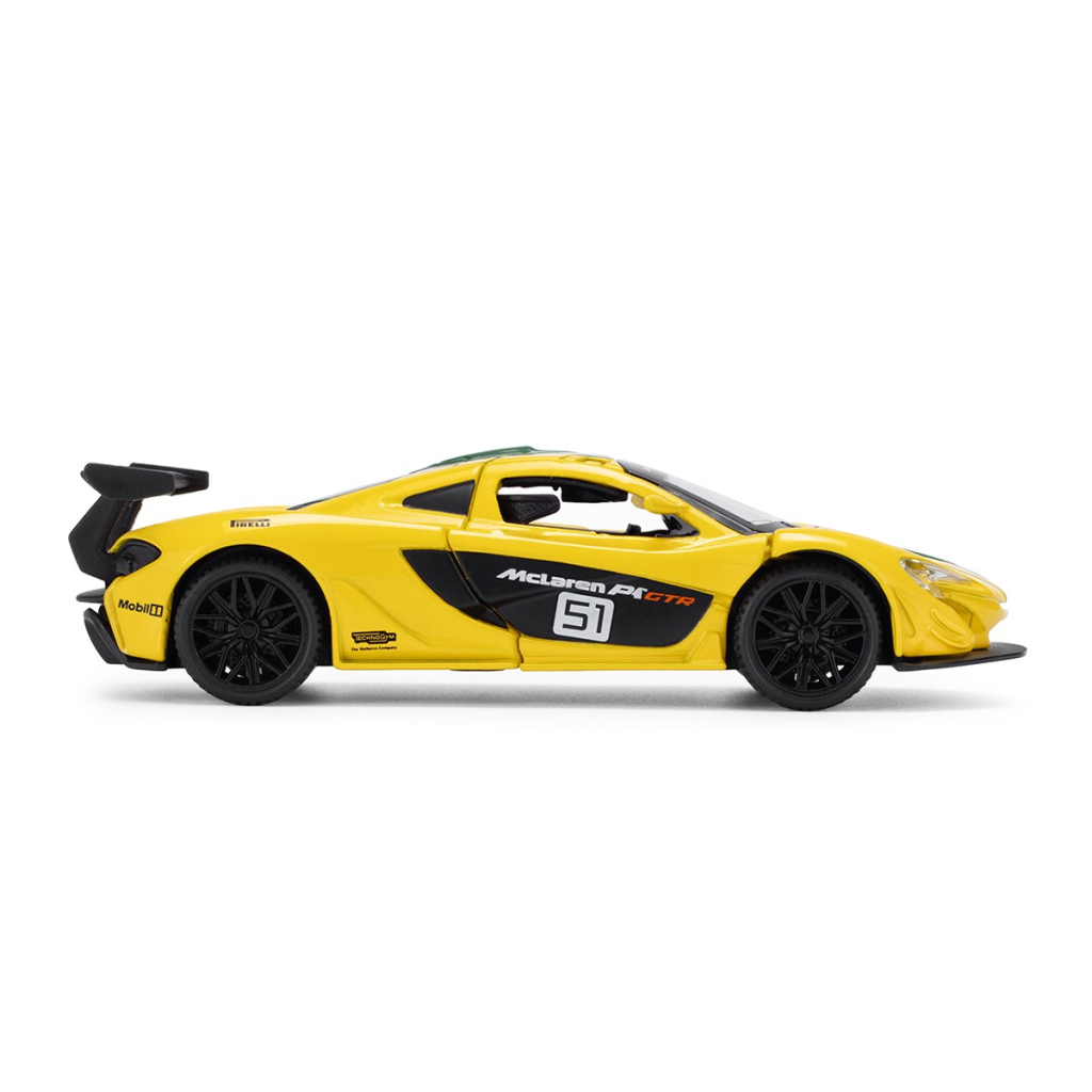 Машина TechnoDrive McLaren P1 жовтий 143 (250946MLP1YW) - зображення 4