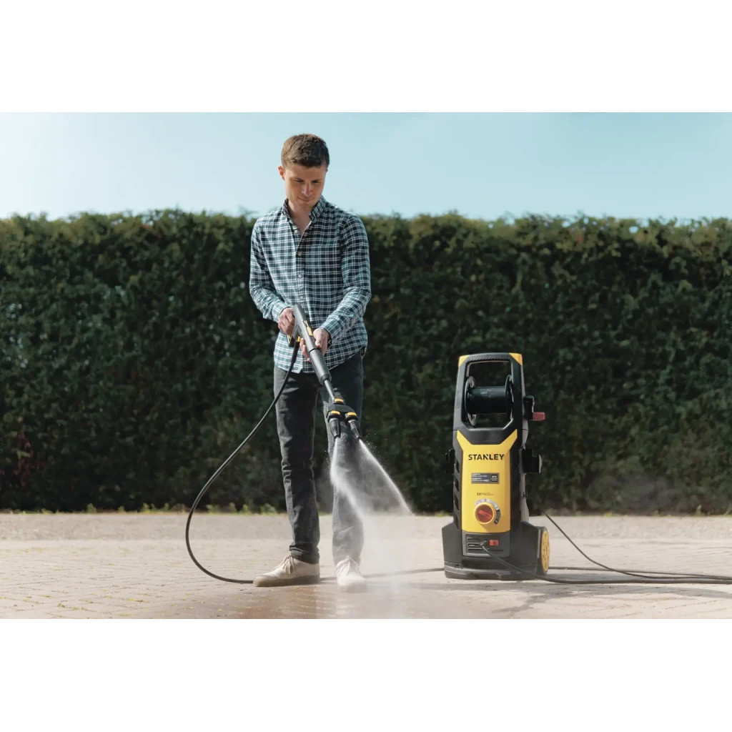 Мийка високого тиску Stanley 2.5 кВт, 150 бар, шланг 8 м (SXPW25DTS-E) - зображення 7