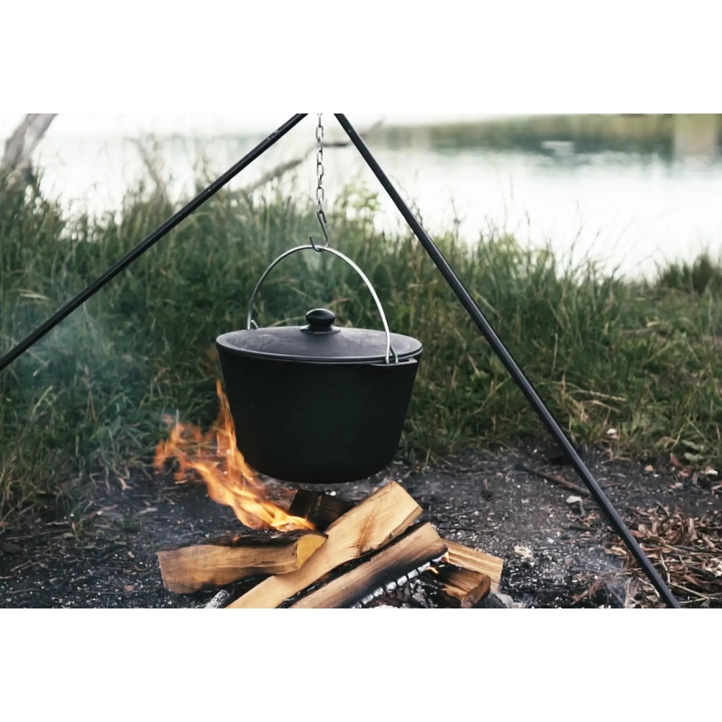 Котел туристичний Brizoll чавунний з кришкою 6 л (KT06-1) - изображение 11