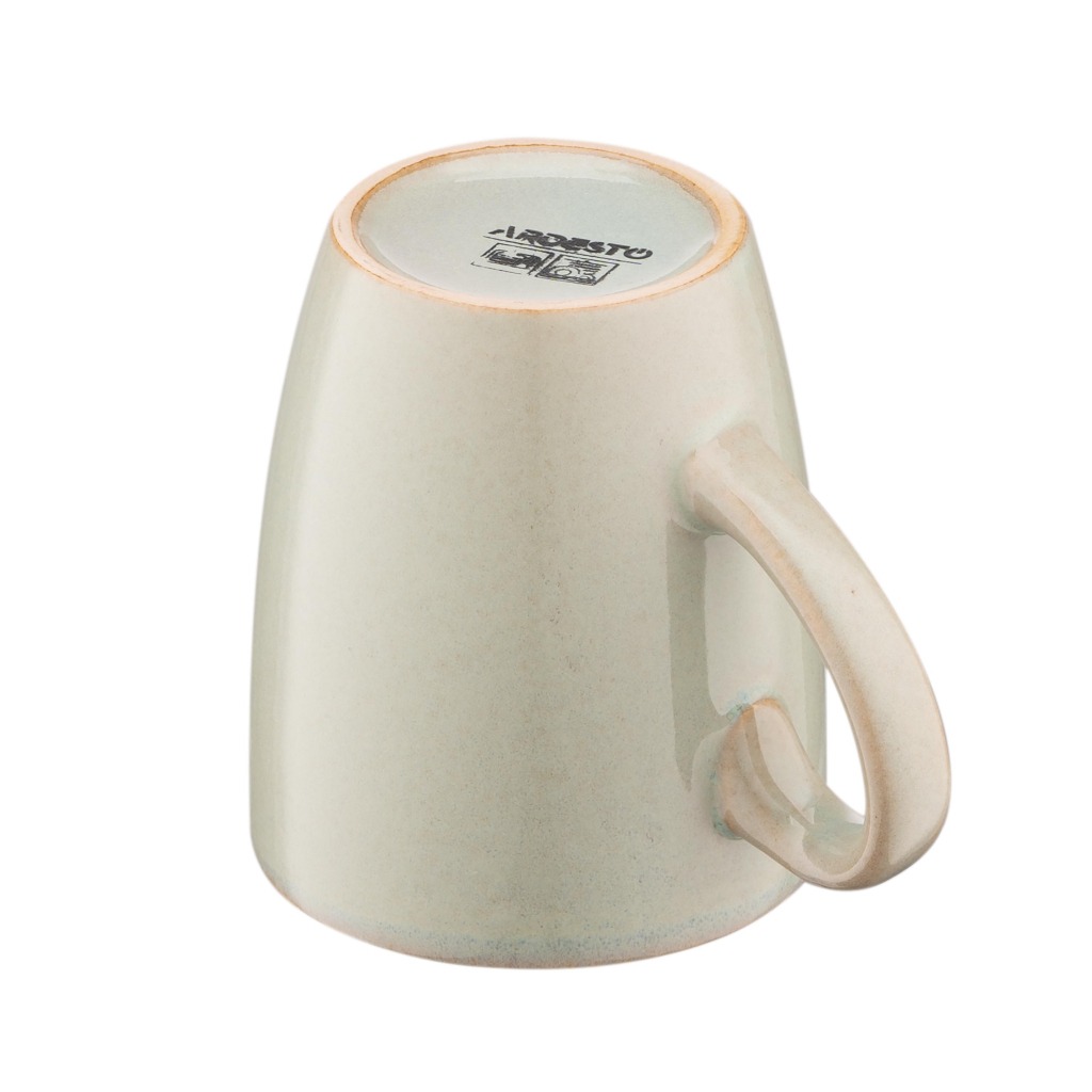 Чашка Ardesto Lecco, 390мл, кераміка, сірий (AR2939LRG) - зображення 4