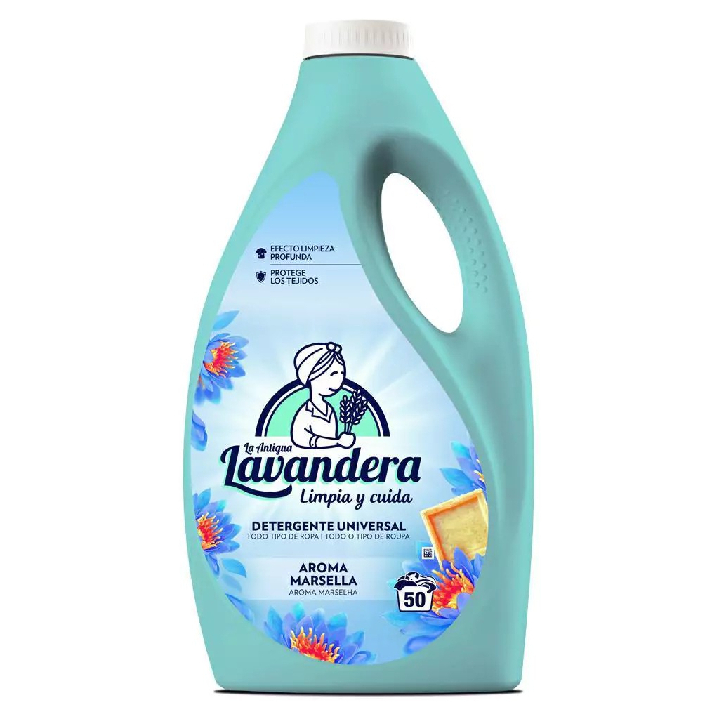 Гель для прання La Antigua Lavandera Марсельський аромат 2.5 л (8435495826798) - зображення 1