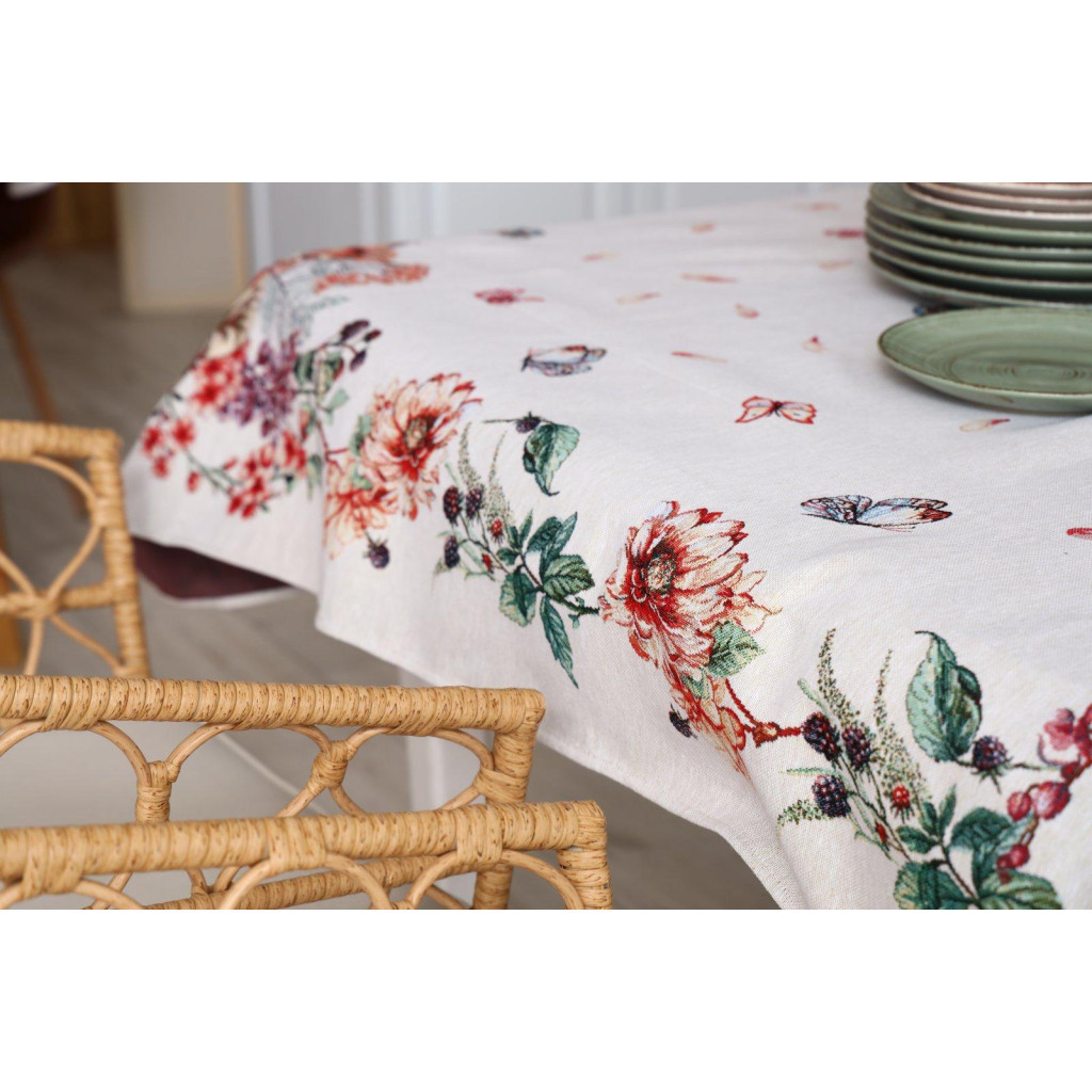 Скатертина Прованс гобеленова Затишок 135х180 см (026006) - зображення 5