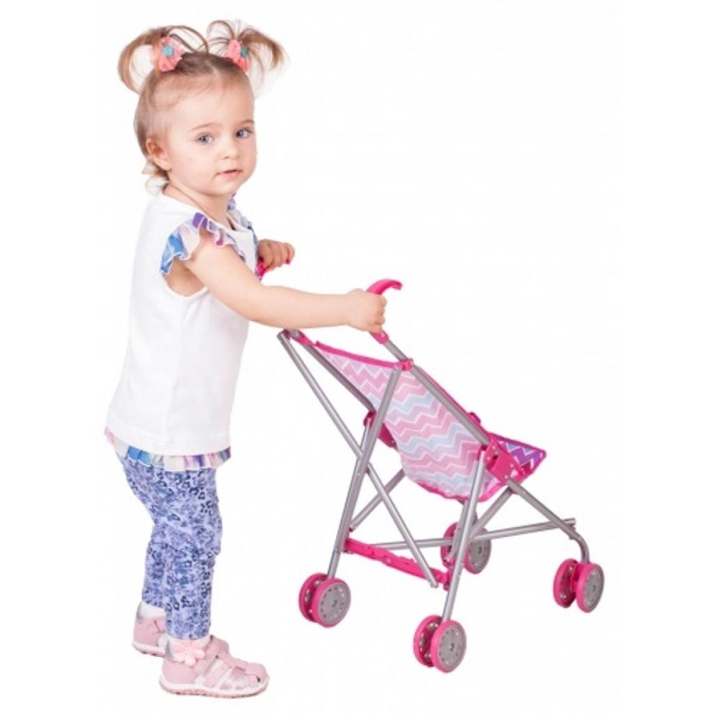 Коляска для ляльок Todsy стролер Walky рожева (9302P) - зображення 3