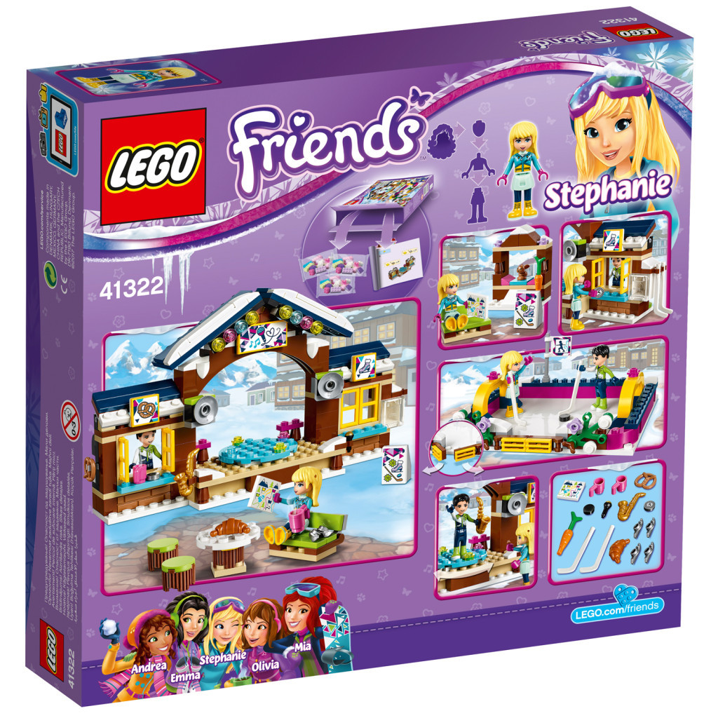 Конструктор LEGO Friends Гірськолижний курорт: ковзанка (41322) - зображення 11