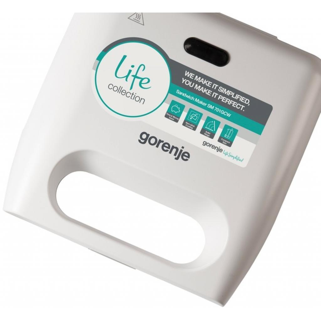Сендвічниця Gorenje SM701GCW - зображення 2