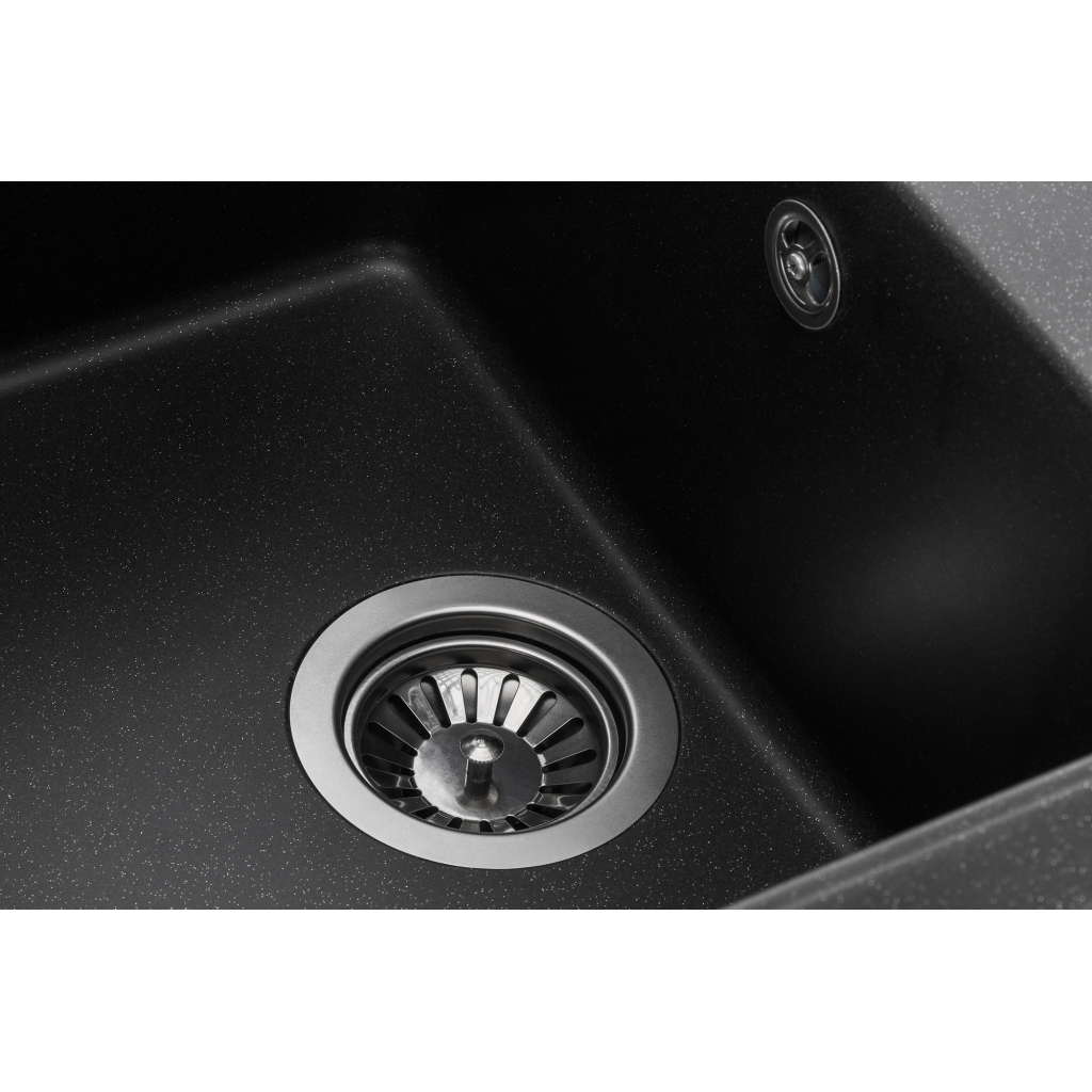 Мийка кухонна GRANADO Blanos black shine (gr2501) - зображення 3