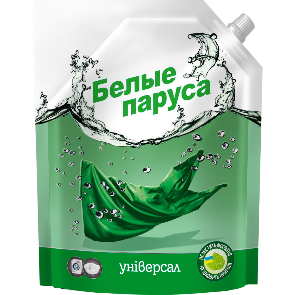 Гель для прання Білі Вітрила Universal 1.5 л (4820017661546) - зображення 1