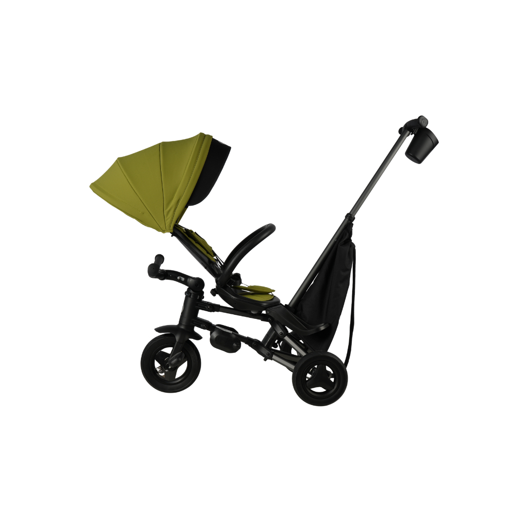 Дитячий велосипед QPlay Nova+ Rubber складаний триколісний Military Green (S700-17Nova+RubberMG) - зображення 2