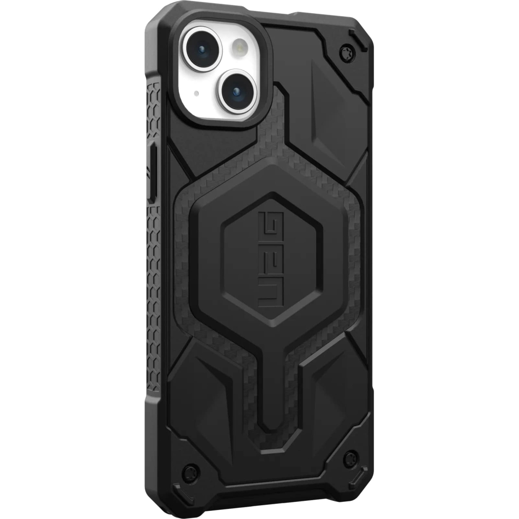 Чохол до мобільного телефона UAG Apple iPhone 15 Plus Monarch Pro Magsafe, Carbon Fiber (114220114242) - зображення 2
