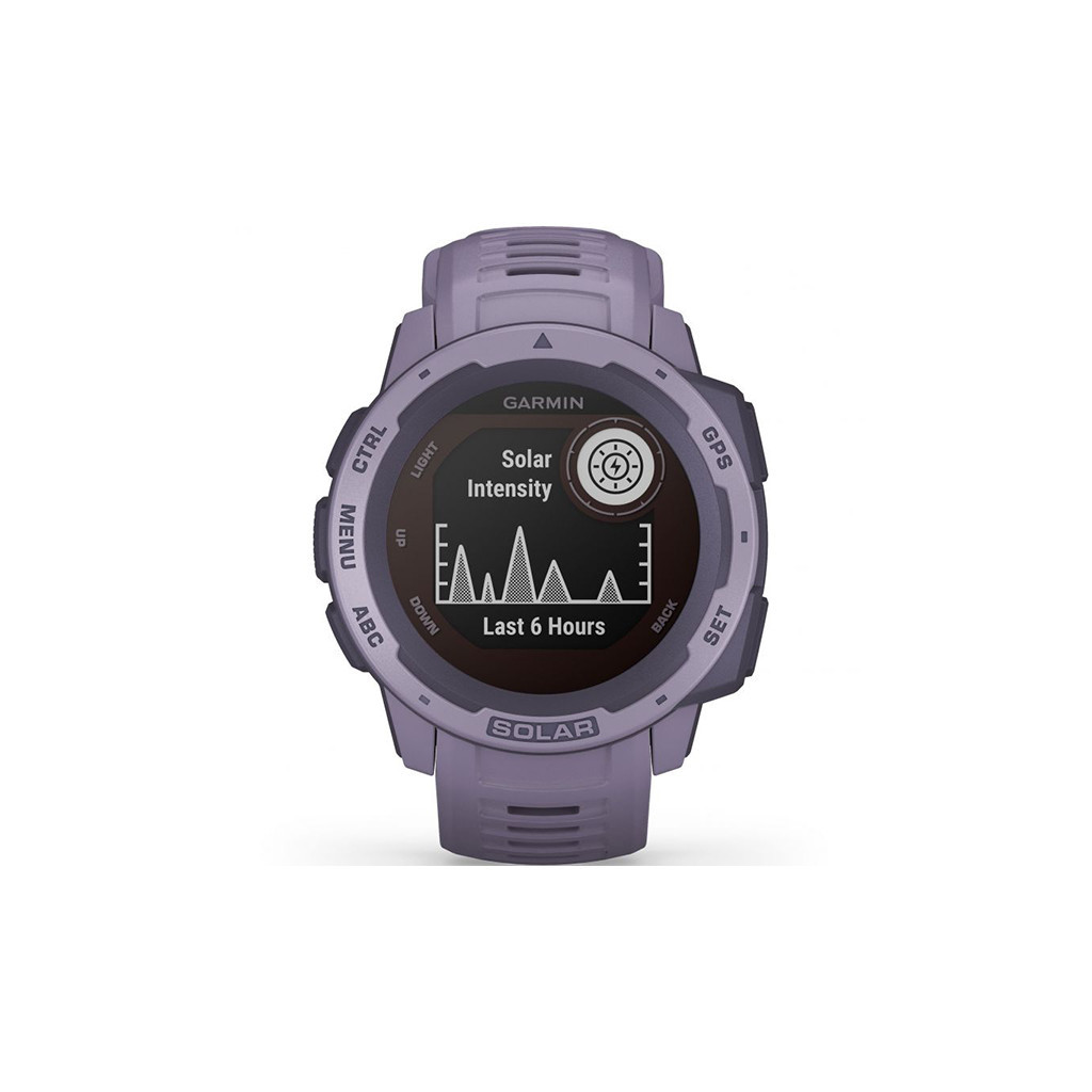 Смарт-годинник Garmin Instinct Solar, Orchid (010-02293-02) - зображення 7