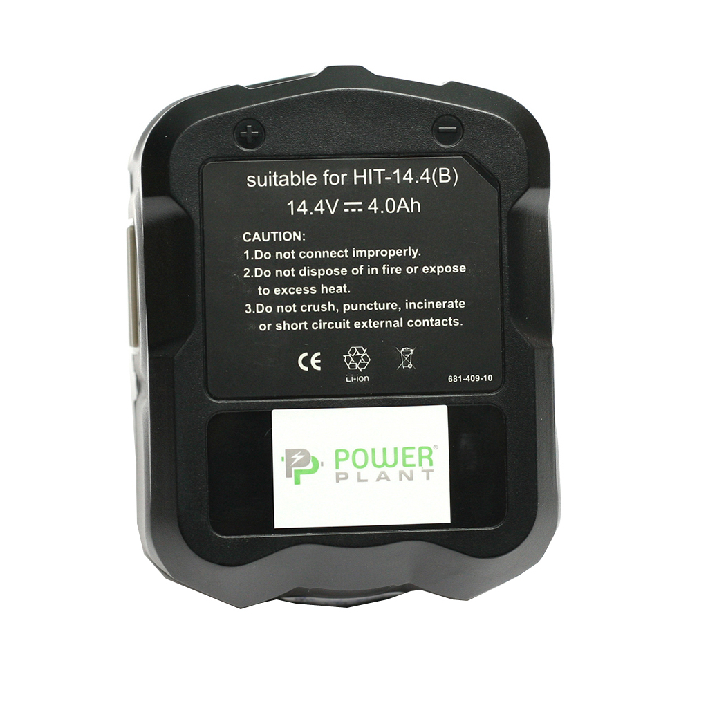 Акумулятор до електроінструменту PowerPlant для HITACHI GD-HIT-14.4(B) 14.4V 4Ah Li-Io (DV00PT0011) - зображення 2