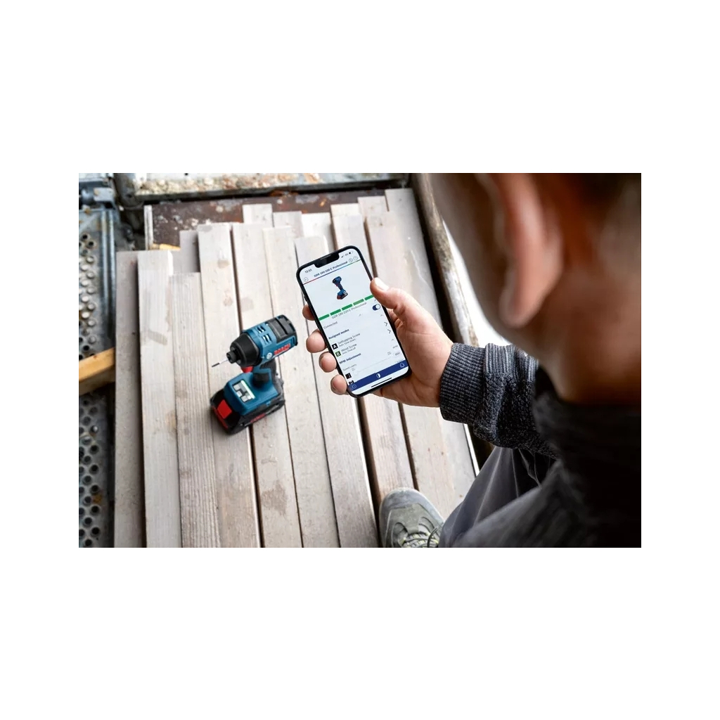 Гайковерт Bosch GDR. 18V-220 C, 18V, 2х5Ah, 0-3400об/хв, 220Нм, Bluetooth (0.601.9L6.003) - изображение 5