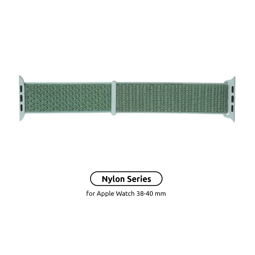 Ремінець до смарт-годинника Armorstandart Nylon Band для Apple Watch 42 (Series 11-10)/41/40/38 Mint (ARM57850) - зображення 1