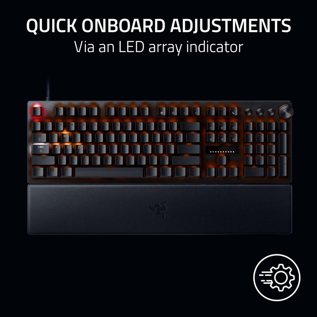 Клавіатура Razer Huntsman V3 Pro USB UA Black (RZ03-04970100-R3M1) - зображення 6