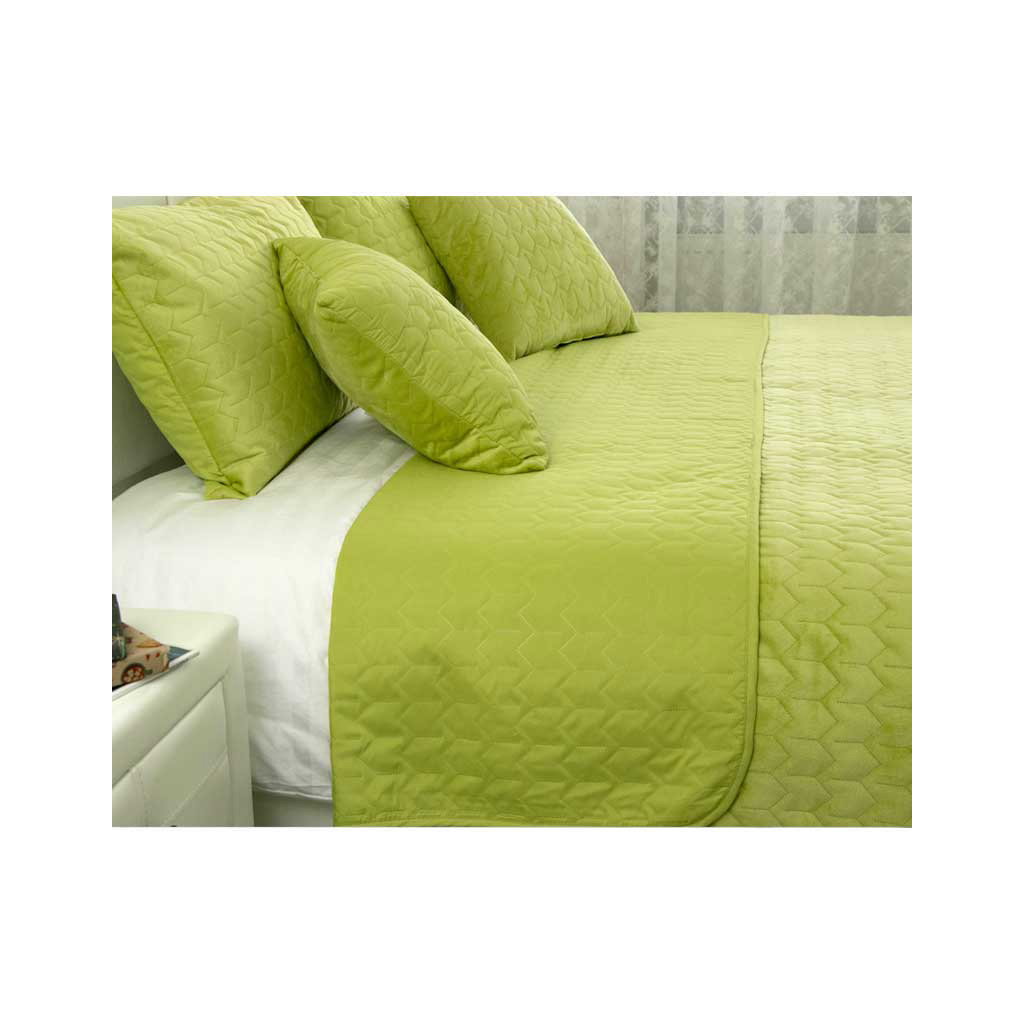 Покривало Руно двостороннє VeLour Зелене 220х240 см (330.55_Green banana) - зображення 3