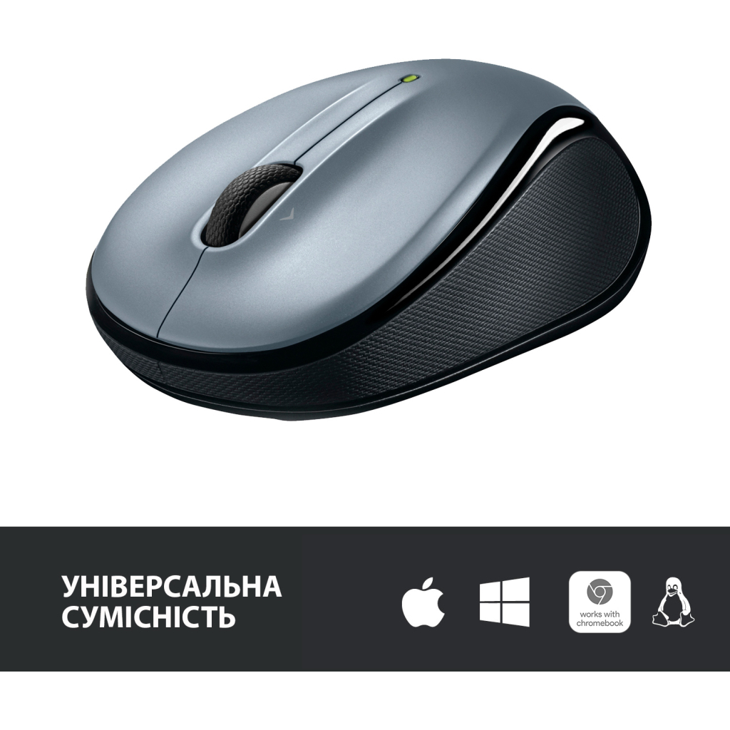 Мишка Logitech M325s Wireless Light Silver (910-006813) - зображення 2