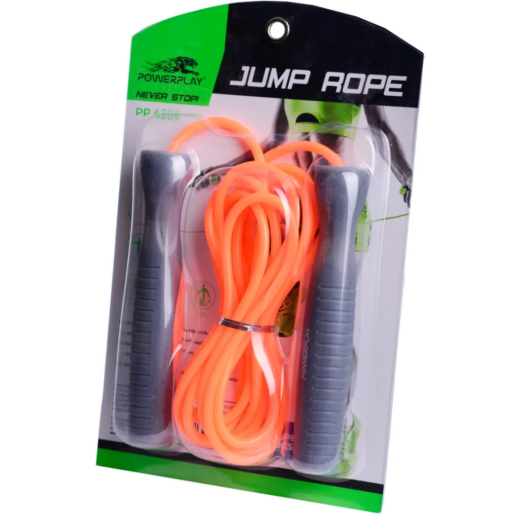 Скакалка PowerPlay 4204 Orange (PP_4204_Orange) - изображение 4