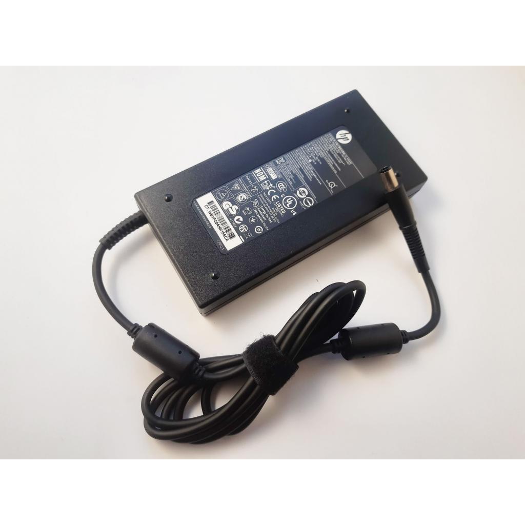 Блок живлення до ноутбуку HP 150W 19.5V, 7.7A, роз'єм 7.4/5.0 (pin inside), Slim-корпус (HSTNN-CA27 / A40324) - зображення 1