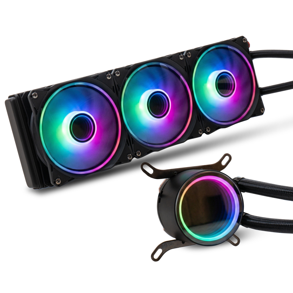 Система рідинного охолодження Vinga Wave Black - зображення 1